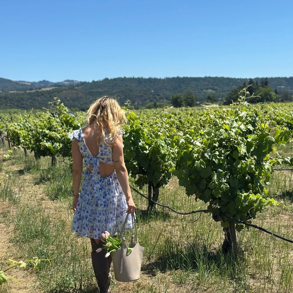 Floral Ruffle Mini Dress - Picture 2 of 5